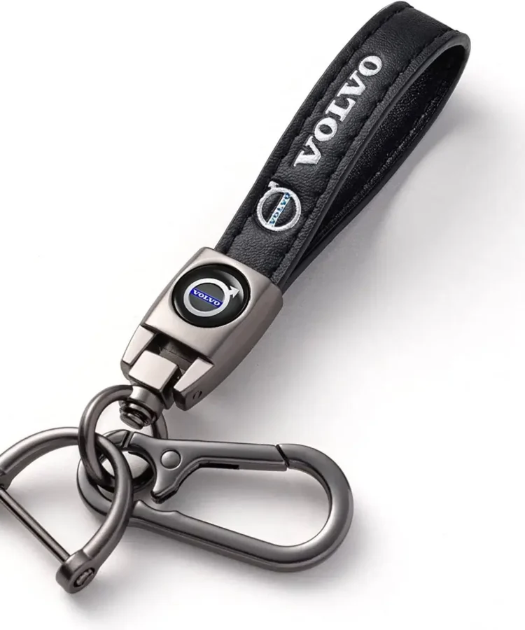 VOLVO Leather Key Ring