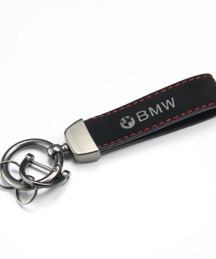 BMW Soft Leather Keychain