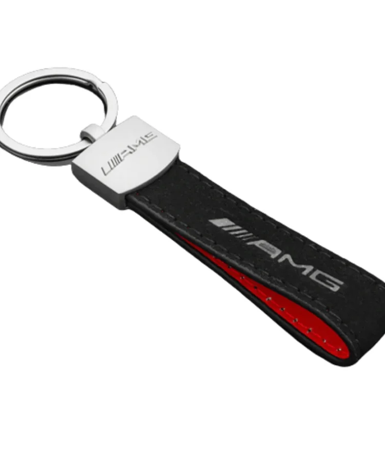 AMG Soft Leather Key Chain