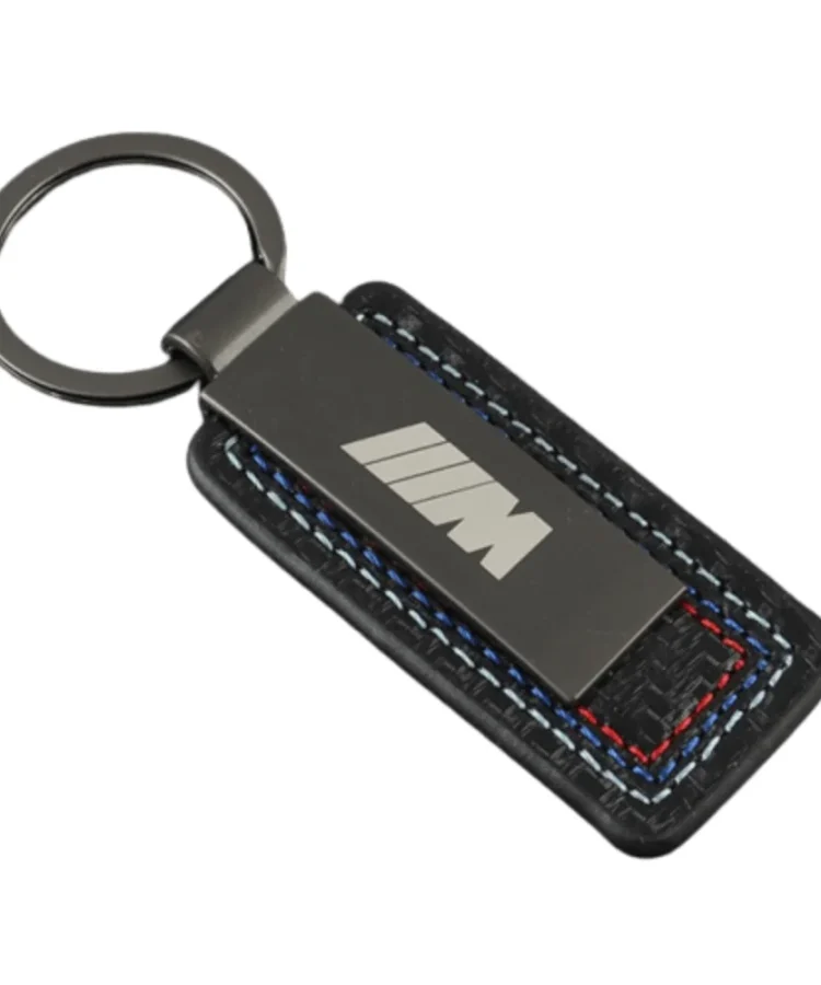 BMW M Cloth and Steel Key Chain