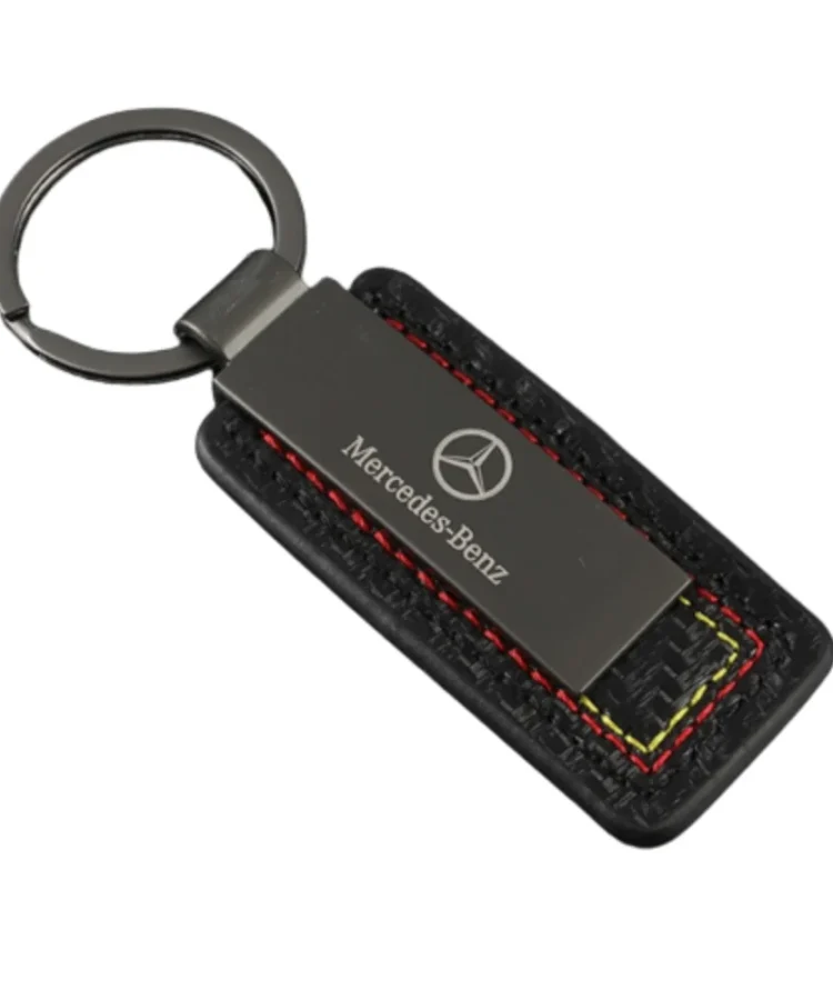 MERCEDES BENZ Cloth and Steel Key Chain