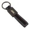 BMW M Edition Leather and Steel Keychain